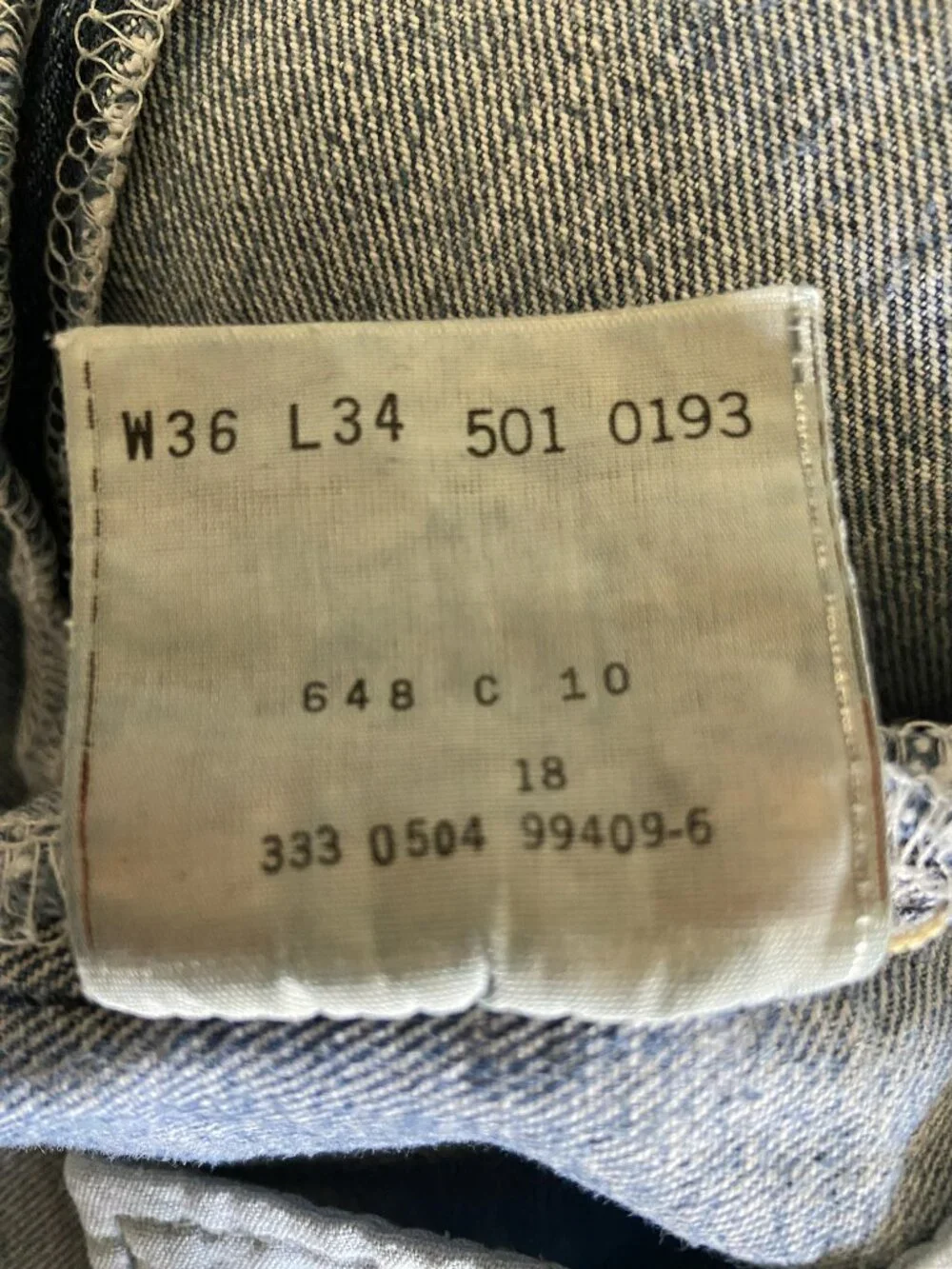 Levis levi’s 501